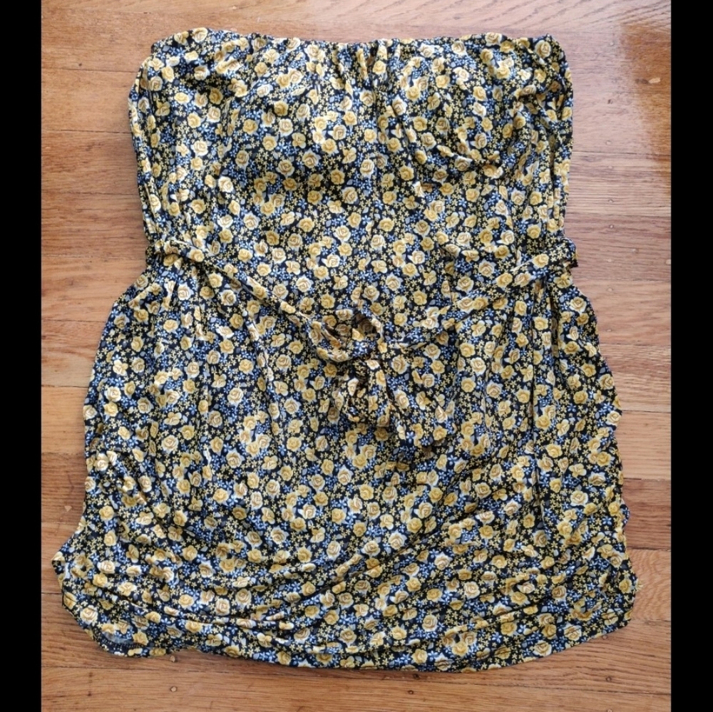 Yellow Floral Dress
